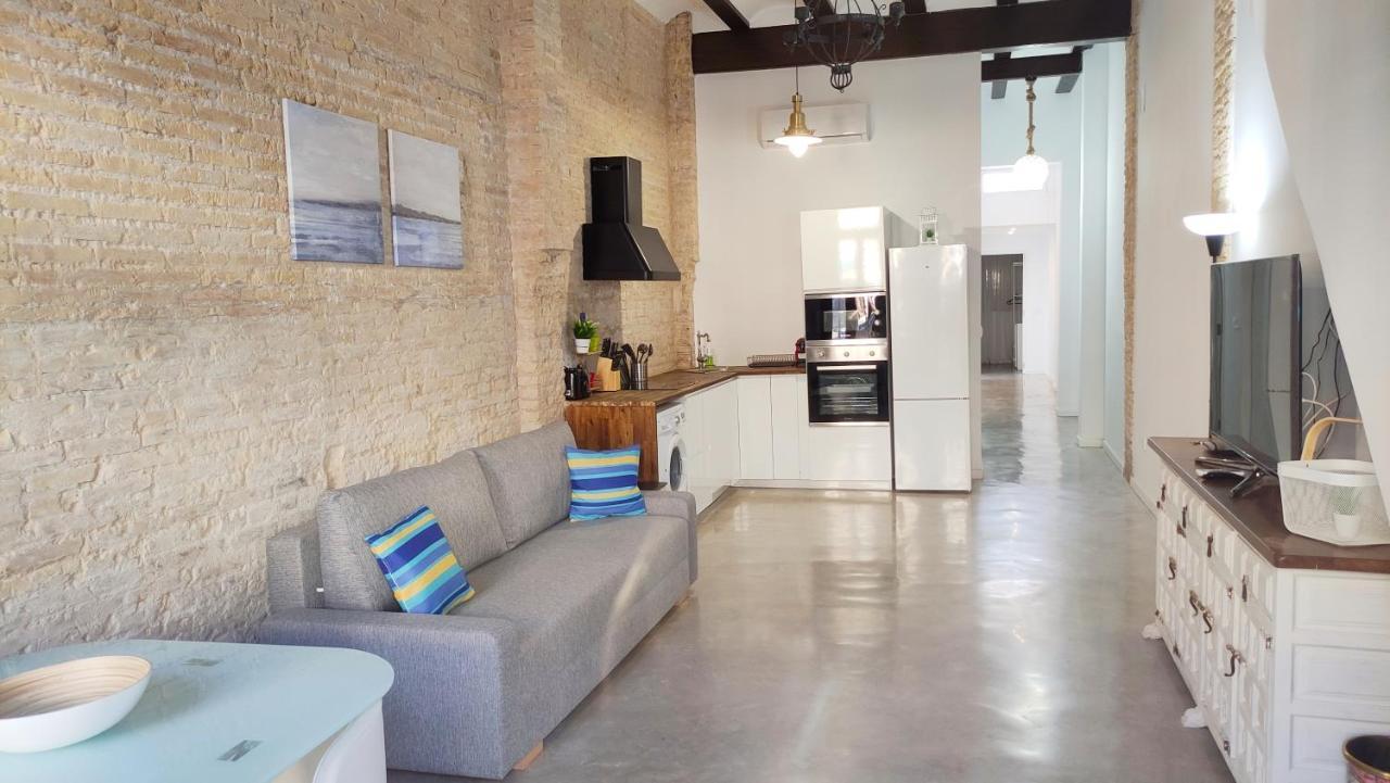 Florit Flats - Lovely Apartment With Private Terrace By El Cabanyal Valencia Luaran gambar